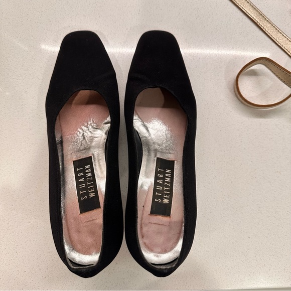 Stuart Weitzman Black Women’s Pump Heels 6 - Picture 10 of 10